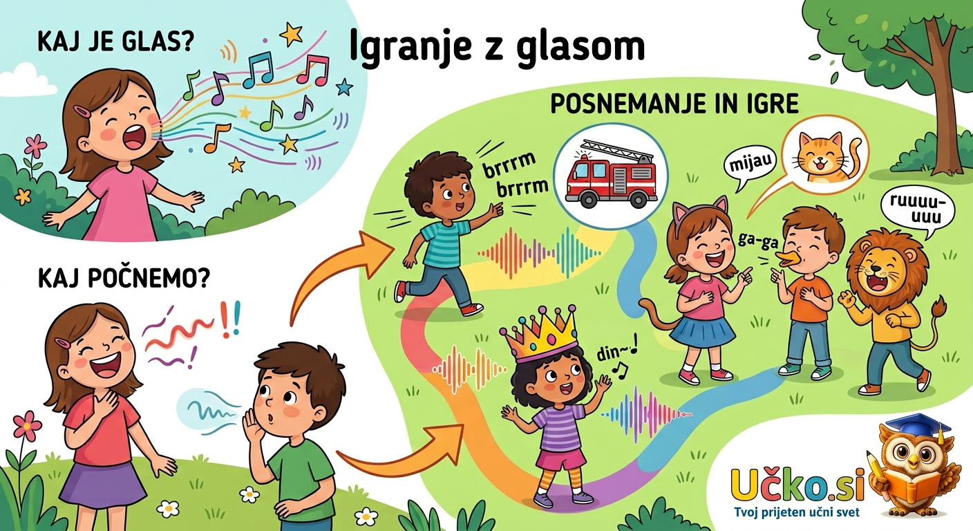 Ilustracija: Igranje z glasom
