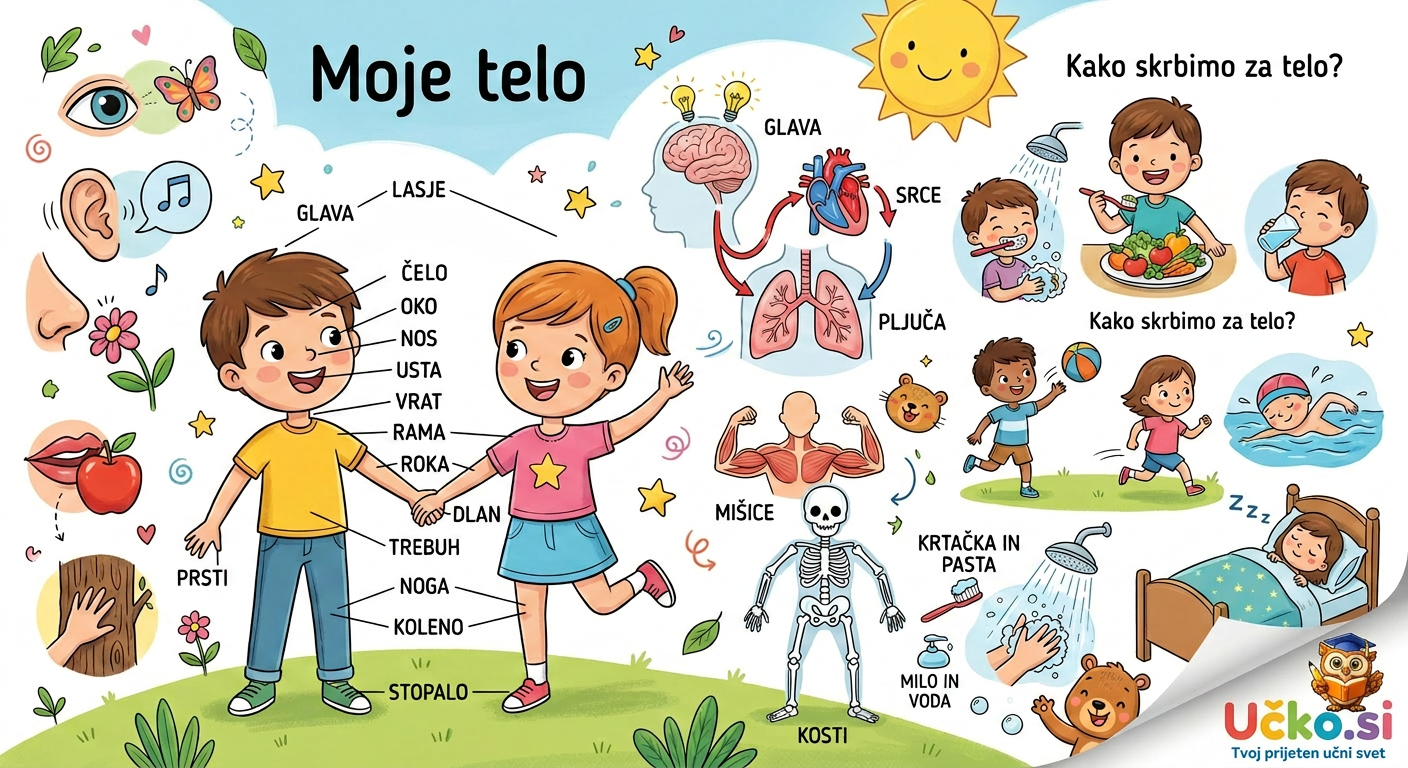 Ilustracija: Moje telo