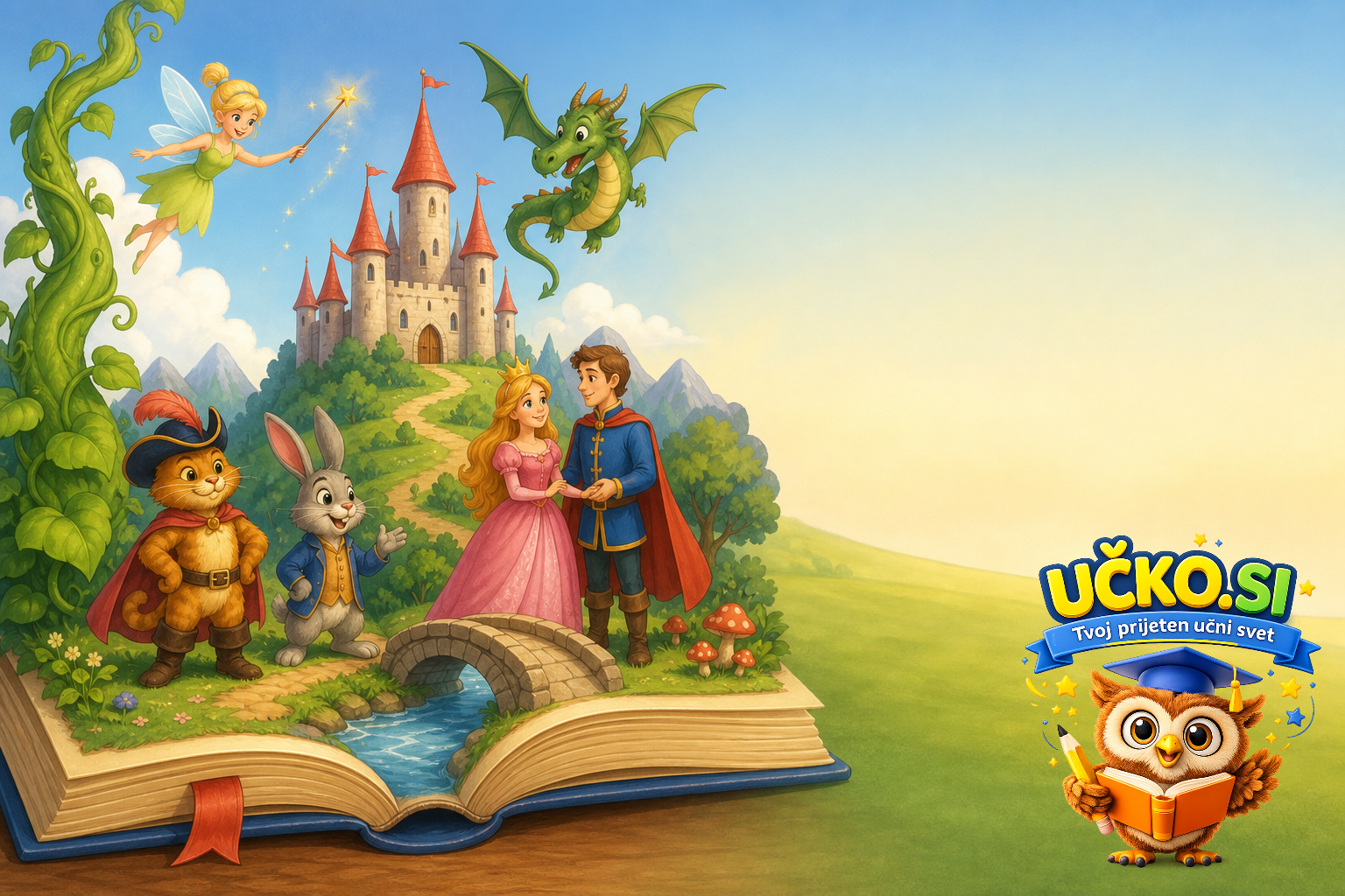 Ilustracija: A short fairy tale