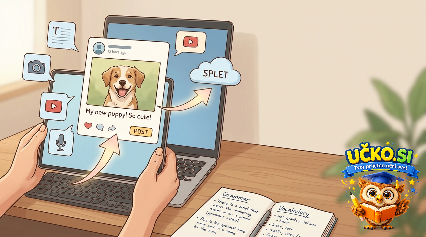 Ilustracija: An online post