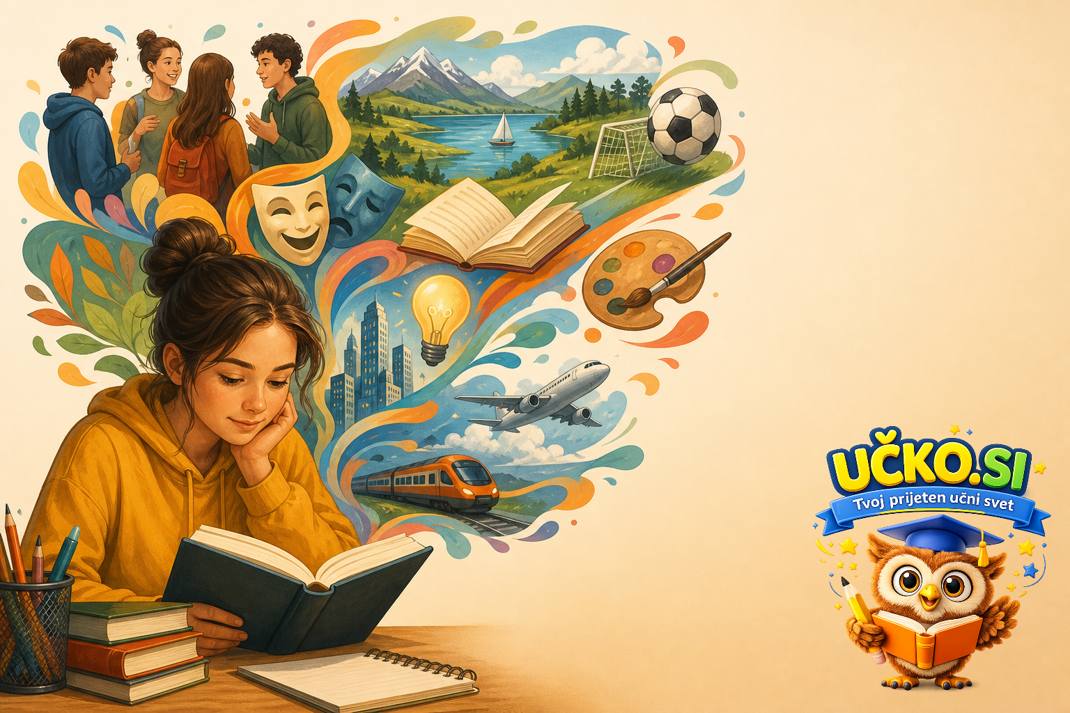 Ilustracija: Besedišče in njegova raba