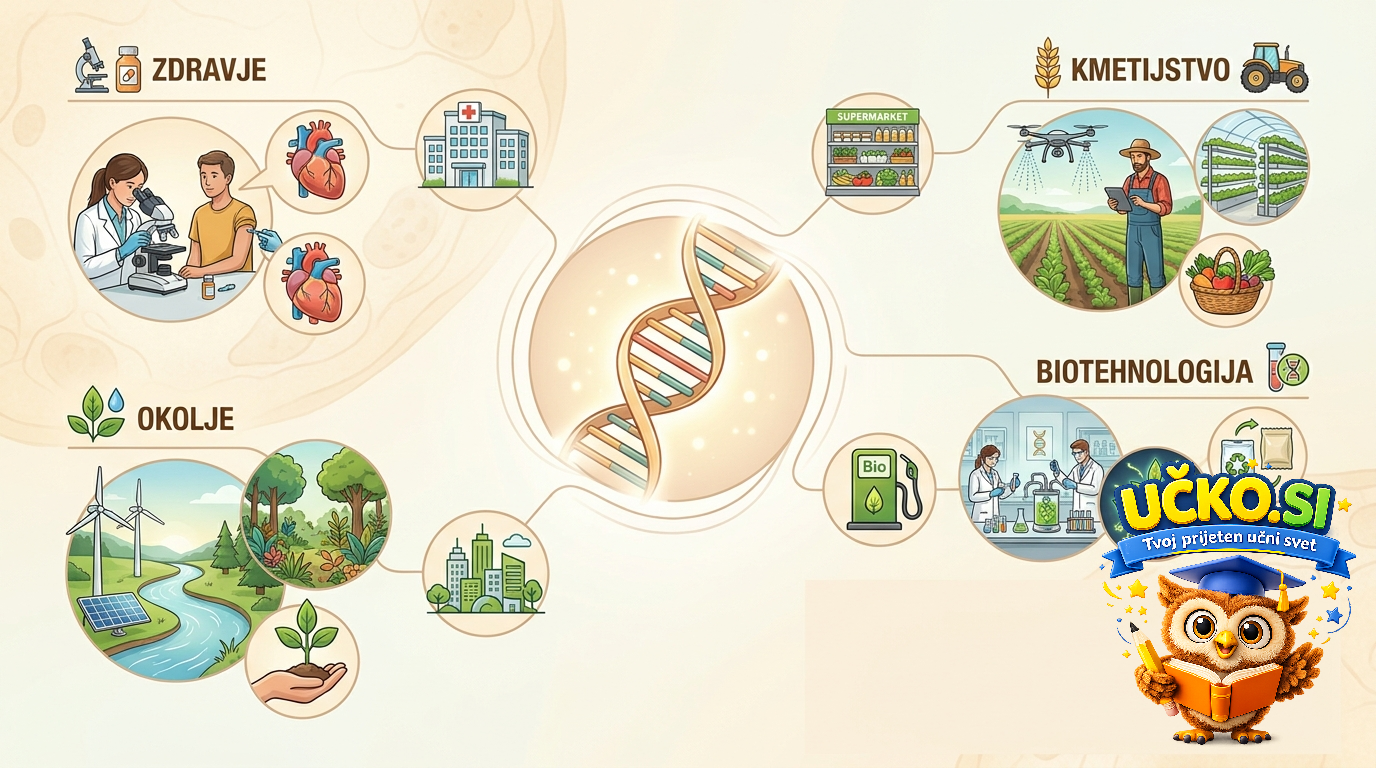 Ilustracija: Biologija v sodobni družbi
