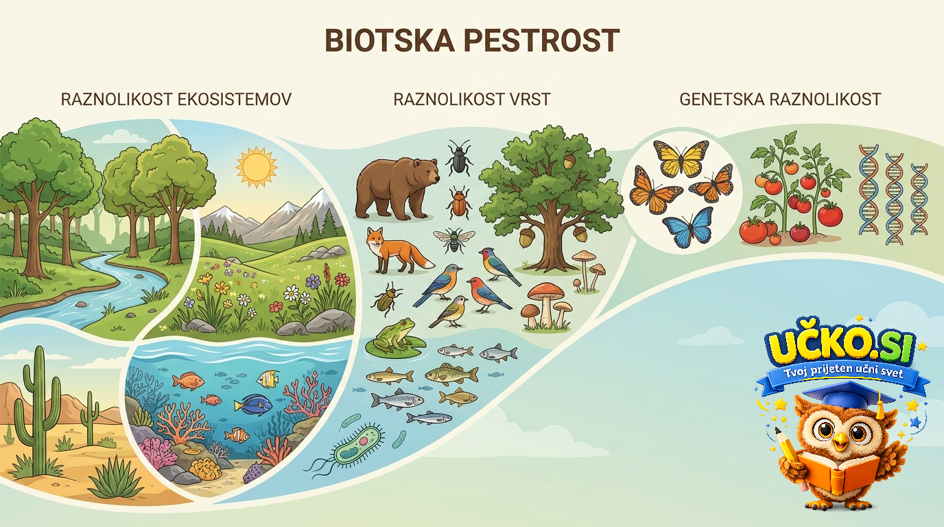 Ilustracija: Biotska pestrost