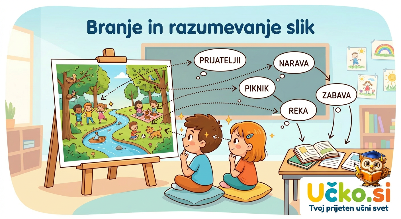 Ilustracija: Branje in razumevanje slik
