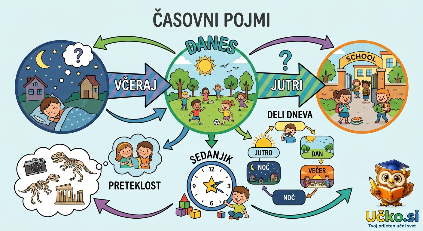 Ilustracija: Časovni pojmi