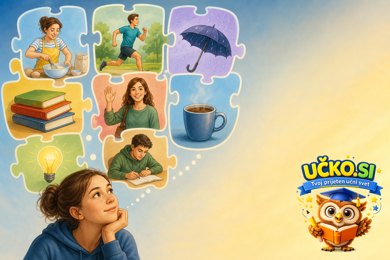 Ilustracija: common expressions and word combinations