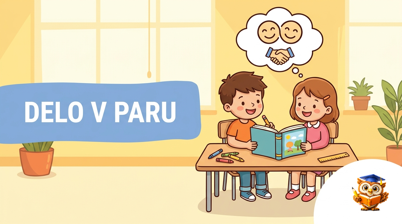 Ilustracija: Delo v paru