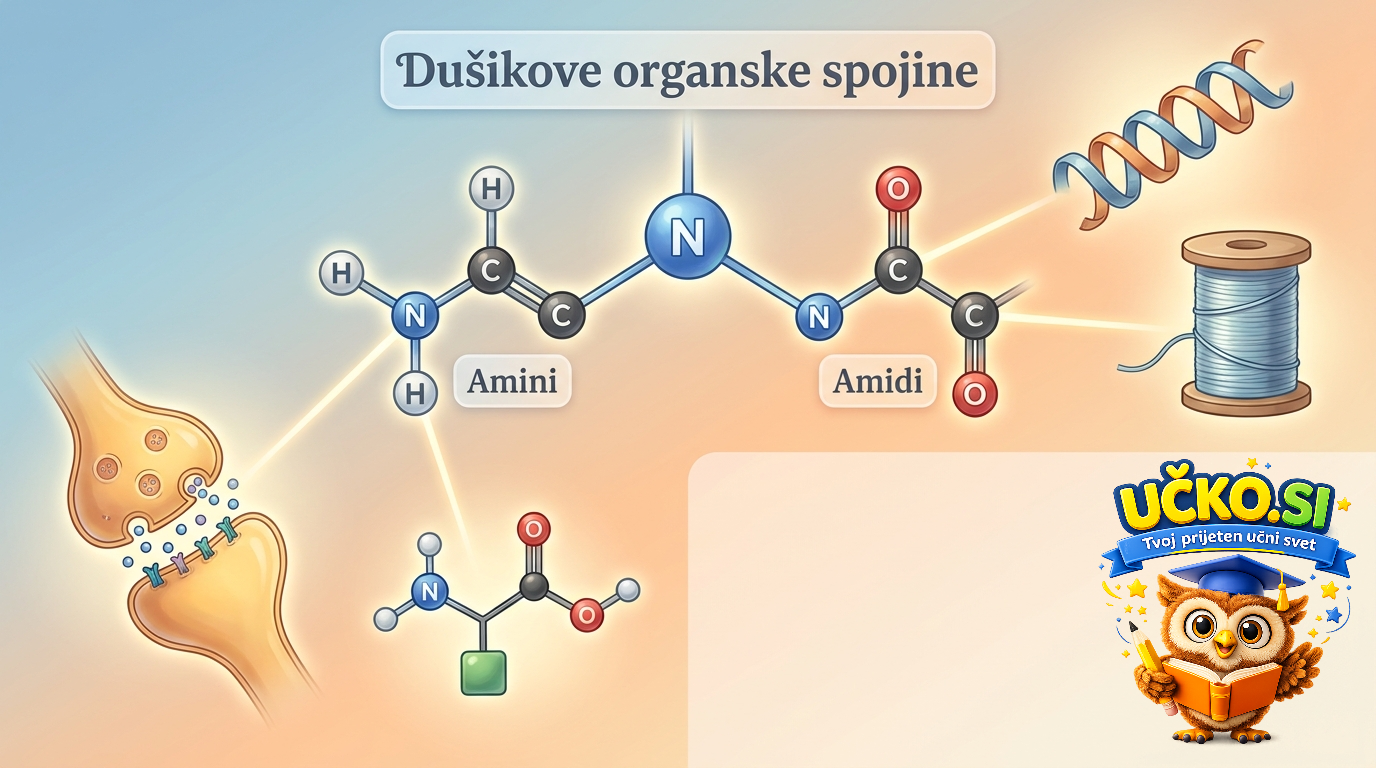 Ilustracija: Dušikove organske spojine