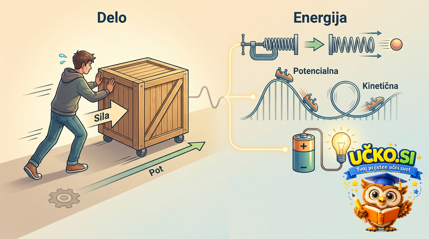 Ilustracija: Energija in delo