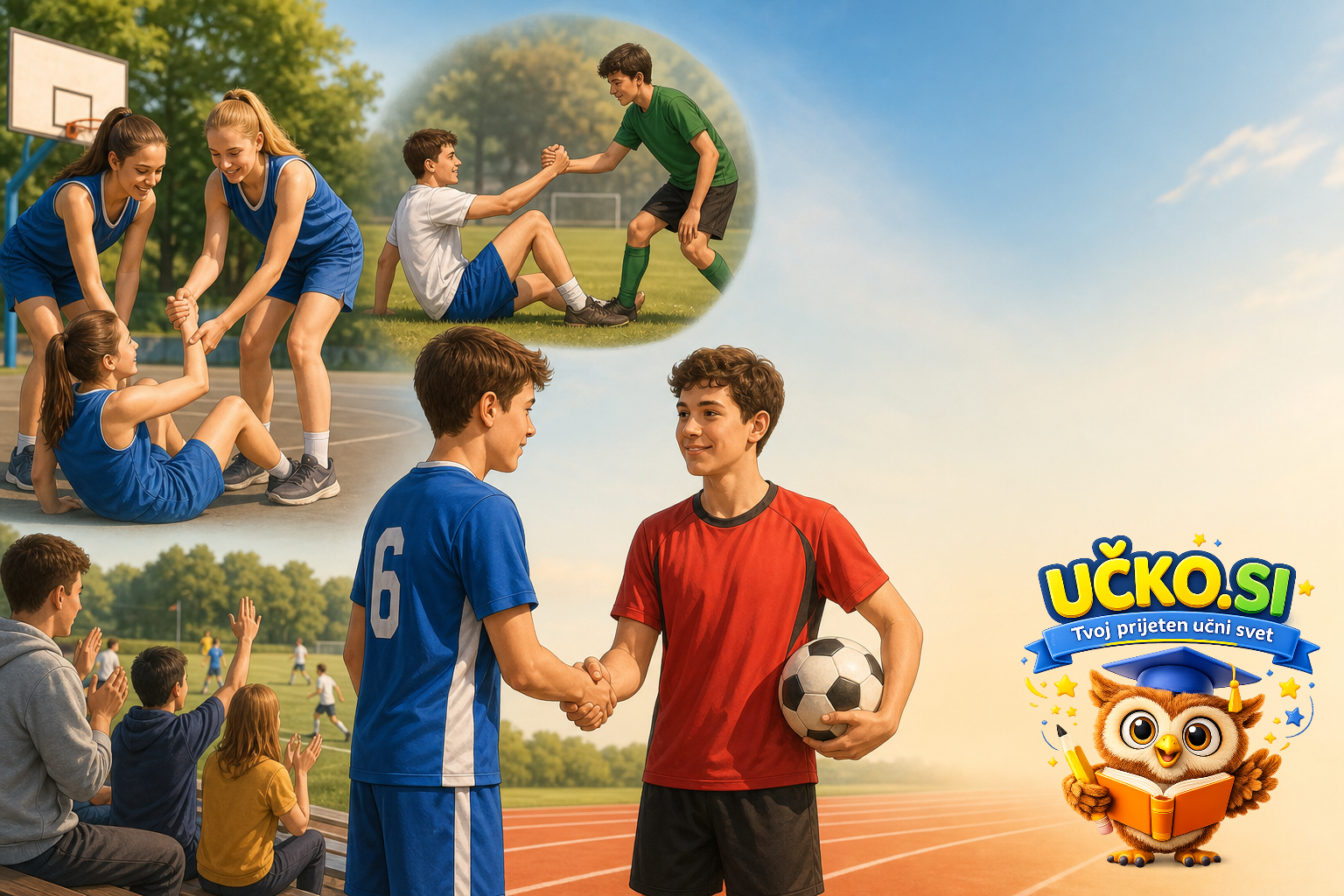 Ilustracija: fair play in športna etika