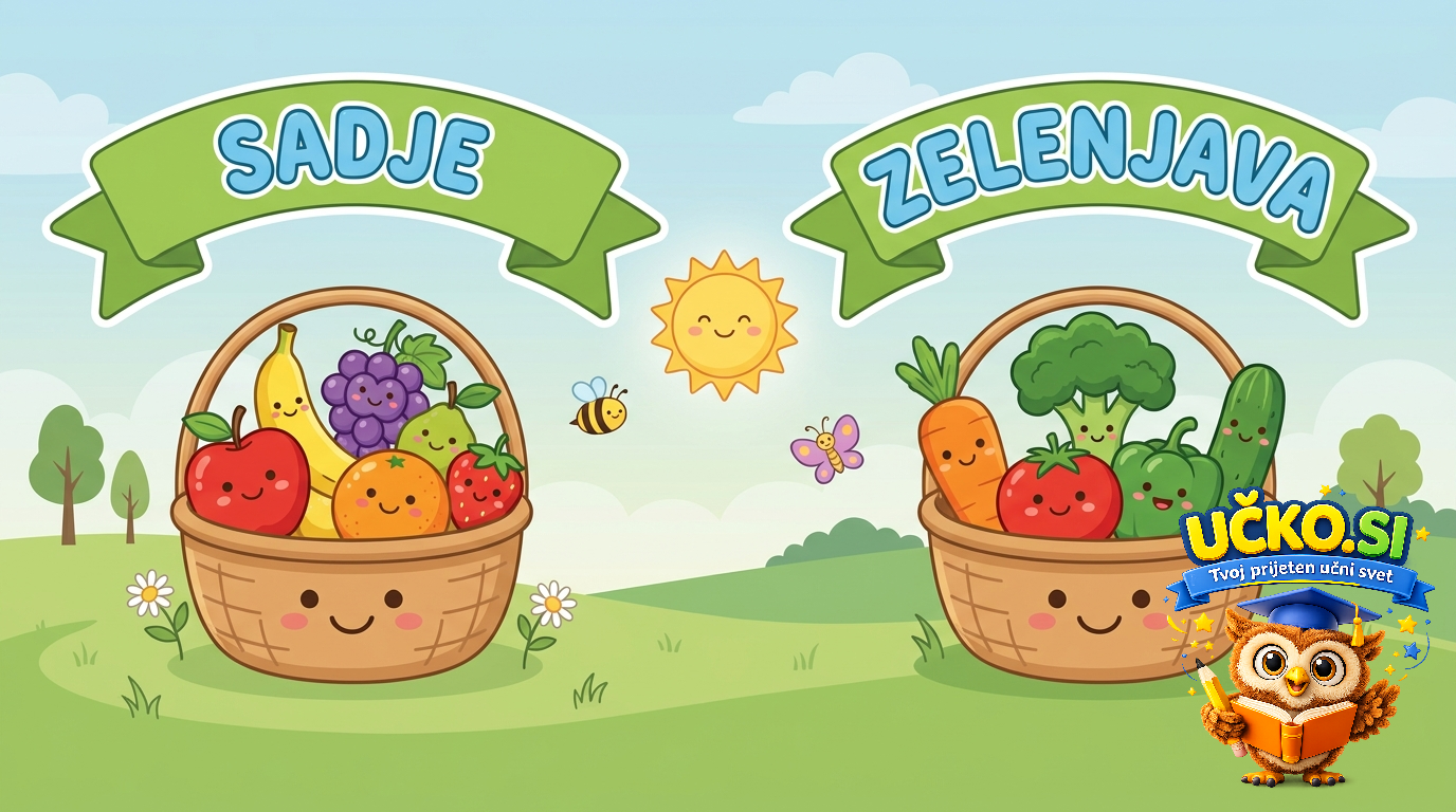 Ilustracija: Fruit and Vegetables