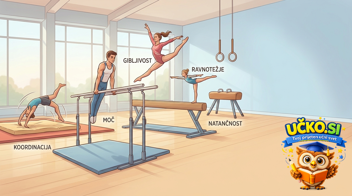 Ilustracija: Gimnastika