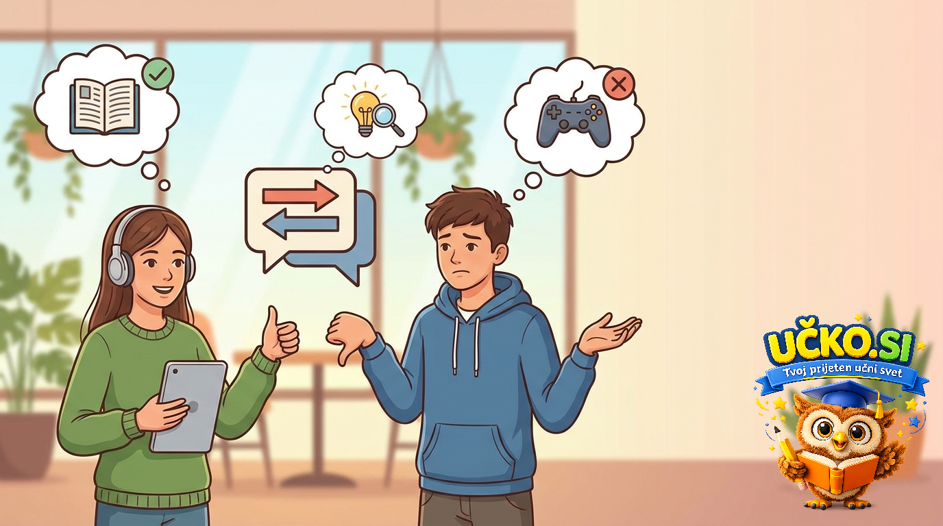 Ilustracija: Giving an opinion