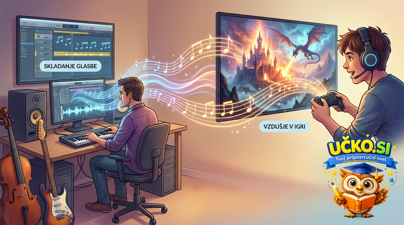 Ilustracija: Glasba in videoigre