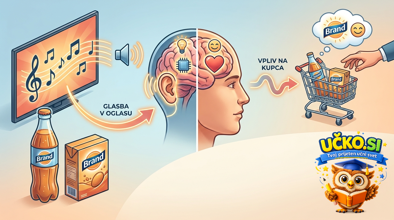 Ilustracija: Glasba v oglaševanju