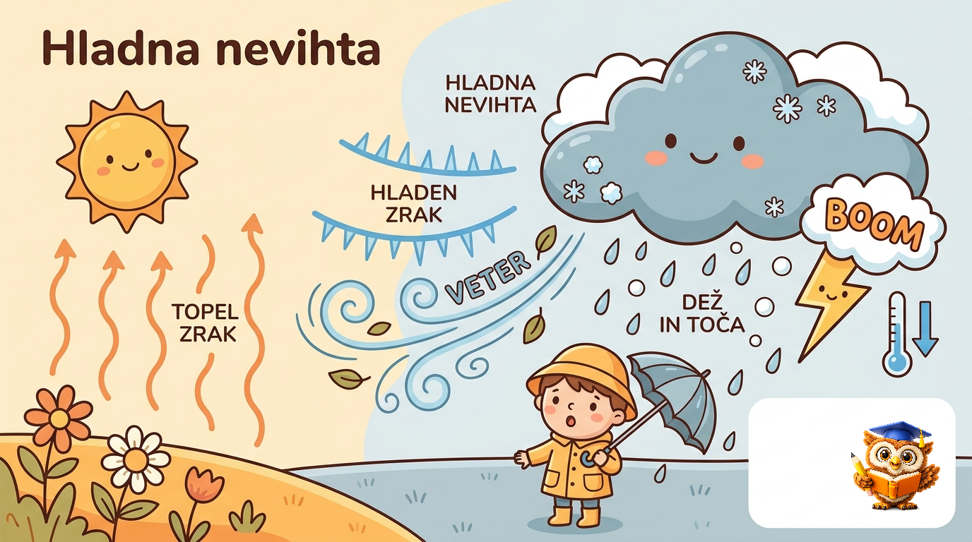 Ilustracija: Hladna nevihta