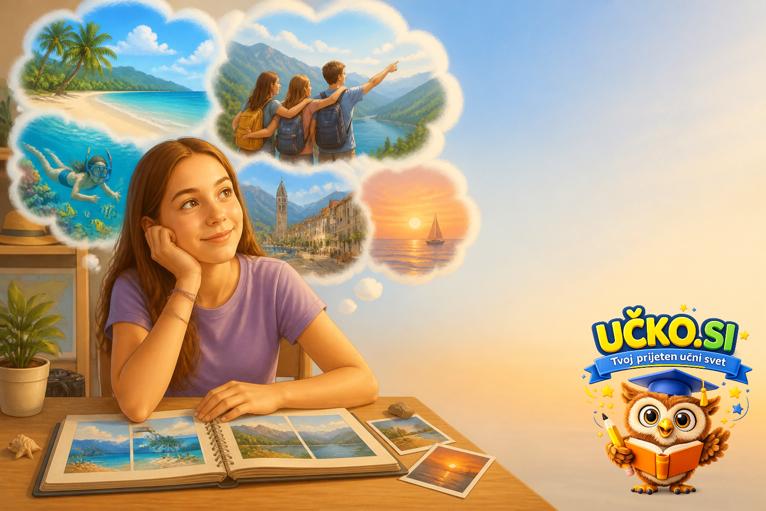 Ilustracija: Holiday memories