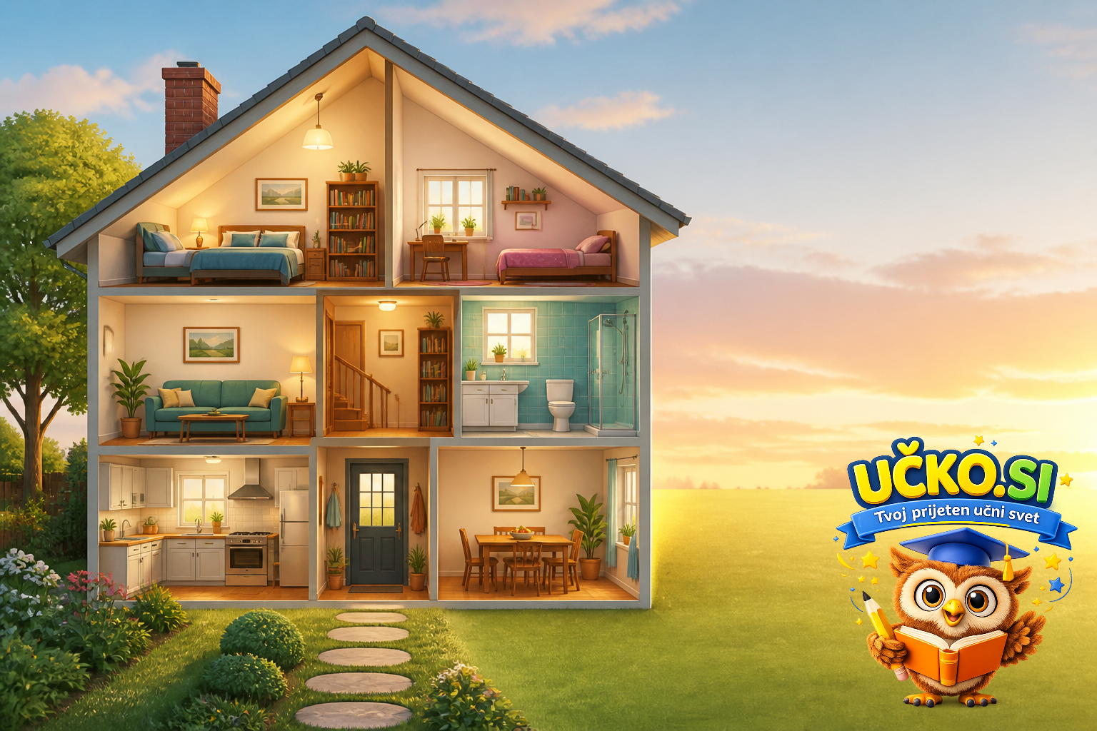 Ilustracija: HOME SWEET HOME