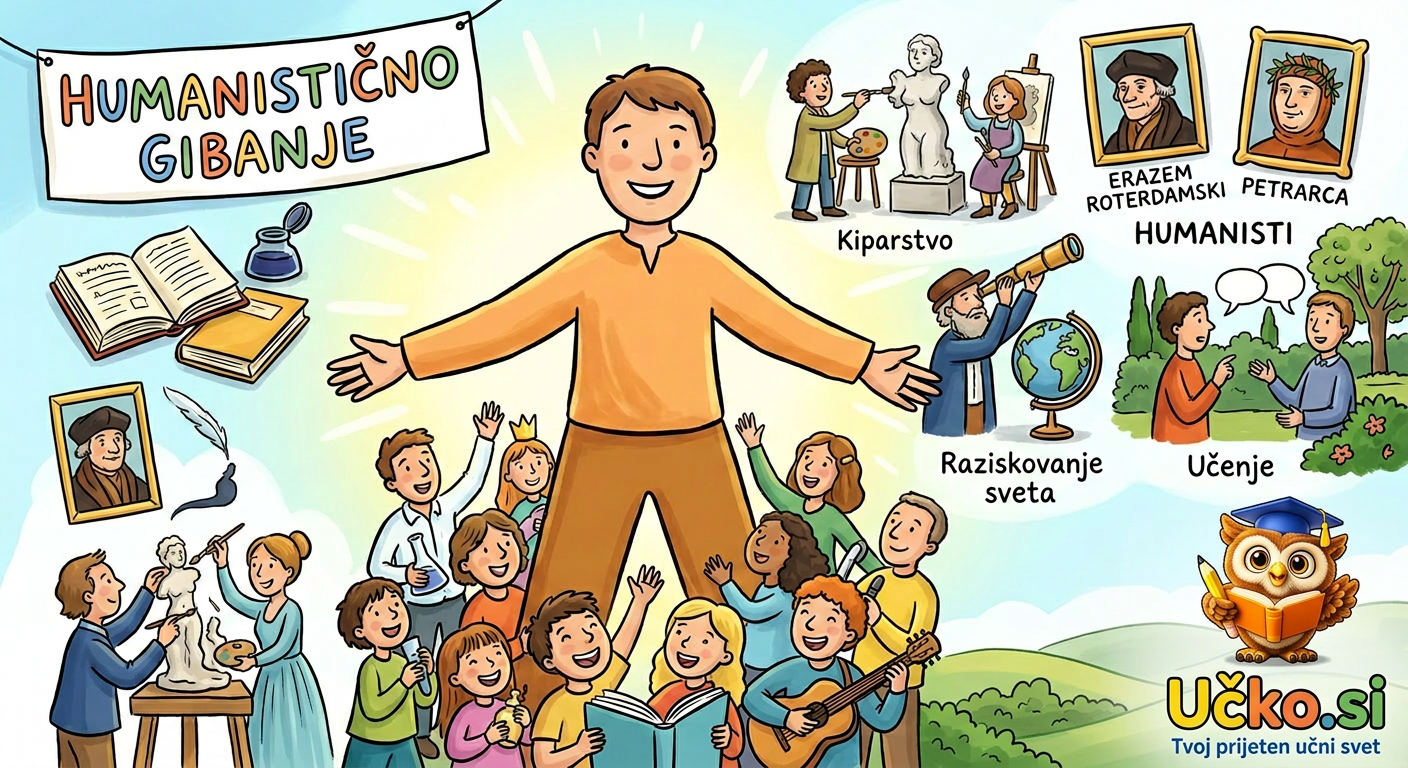 Ilustracija: Humanistično gibanje