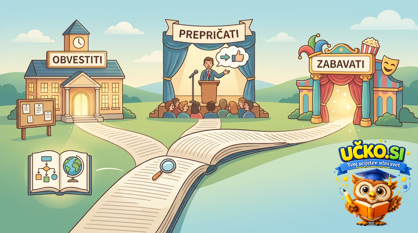 Ilustracija: Identifying text purpose