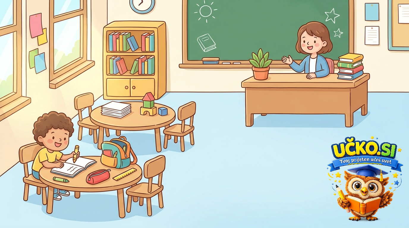 Ilustracija: In the Classroom
