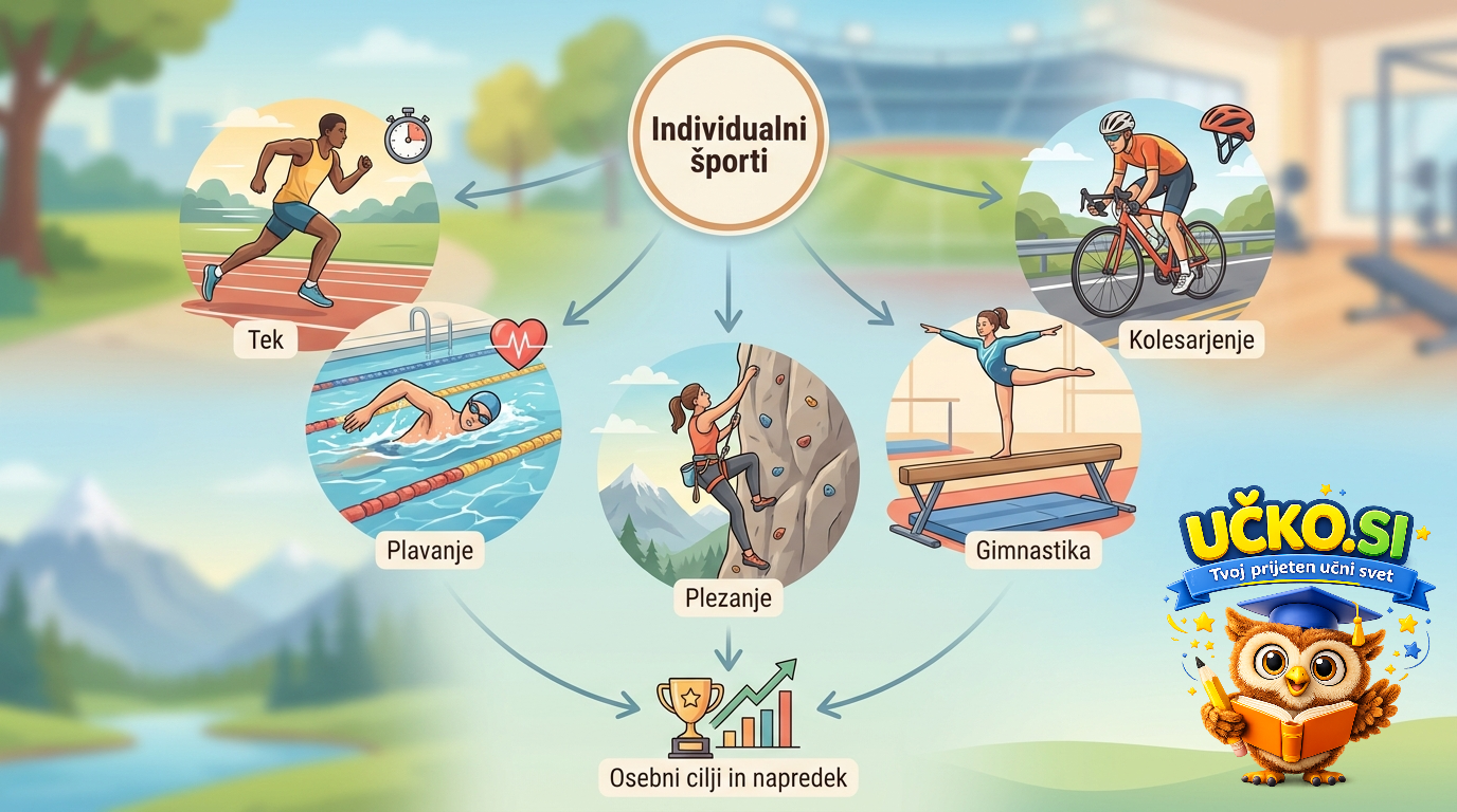 Ilustracija: Individualni športi