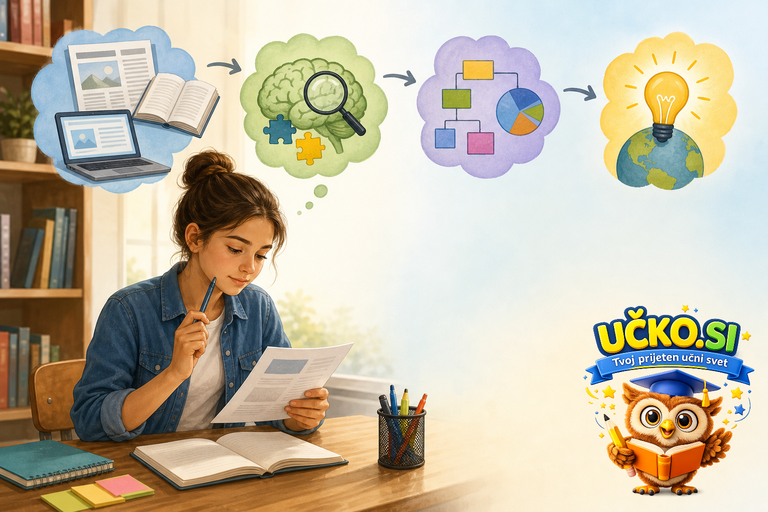 Ilustracija: interpreting information