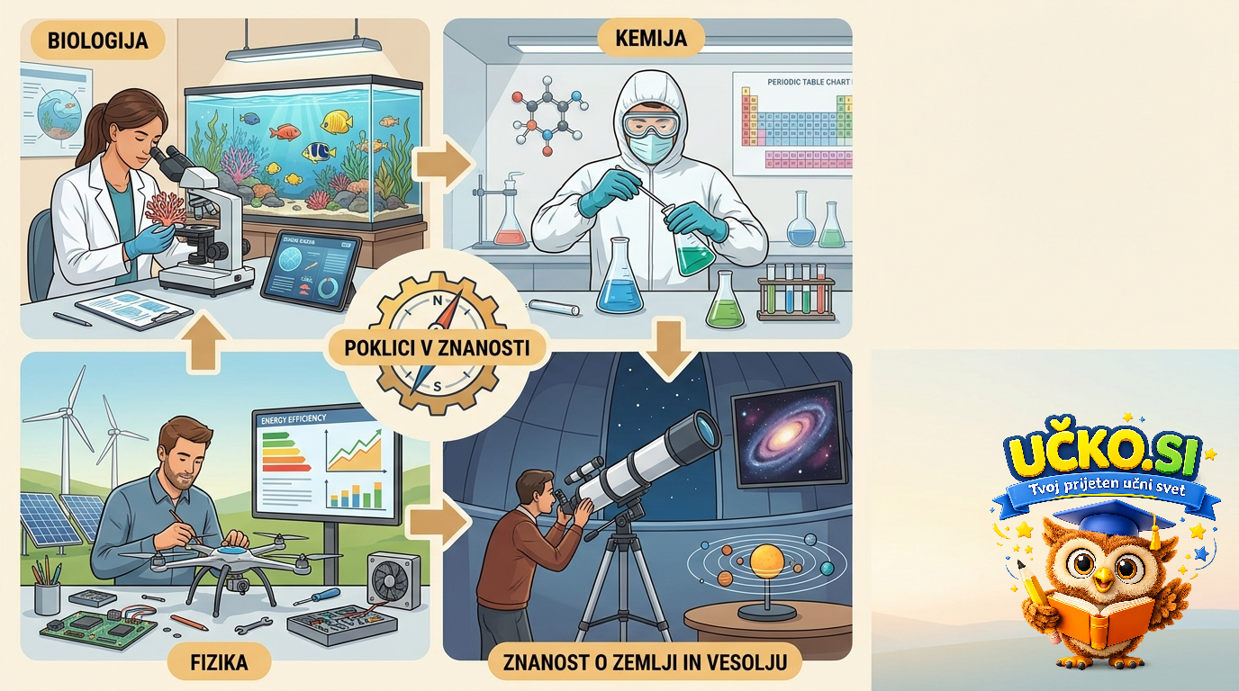 Ilustracija: Jobs in science