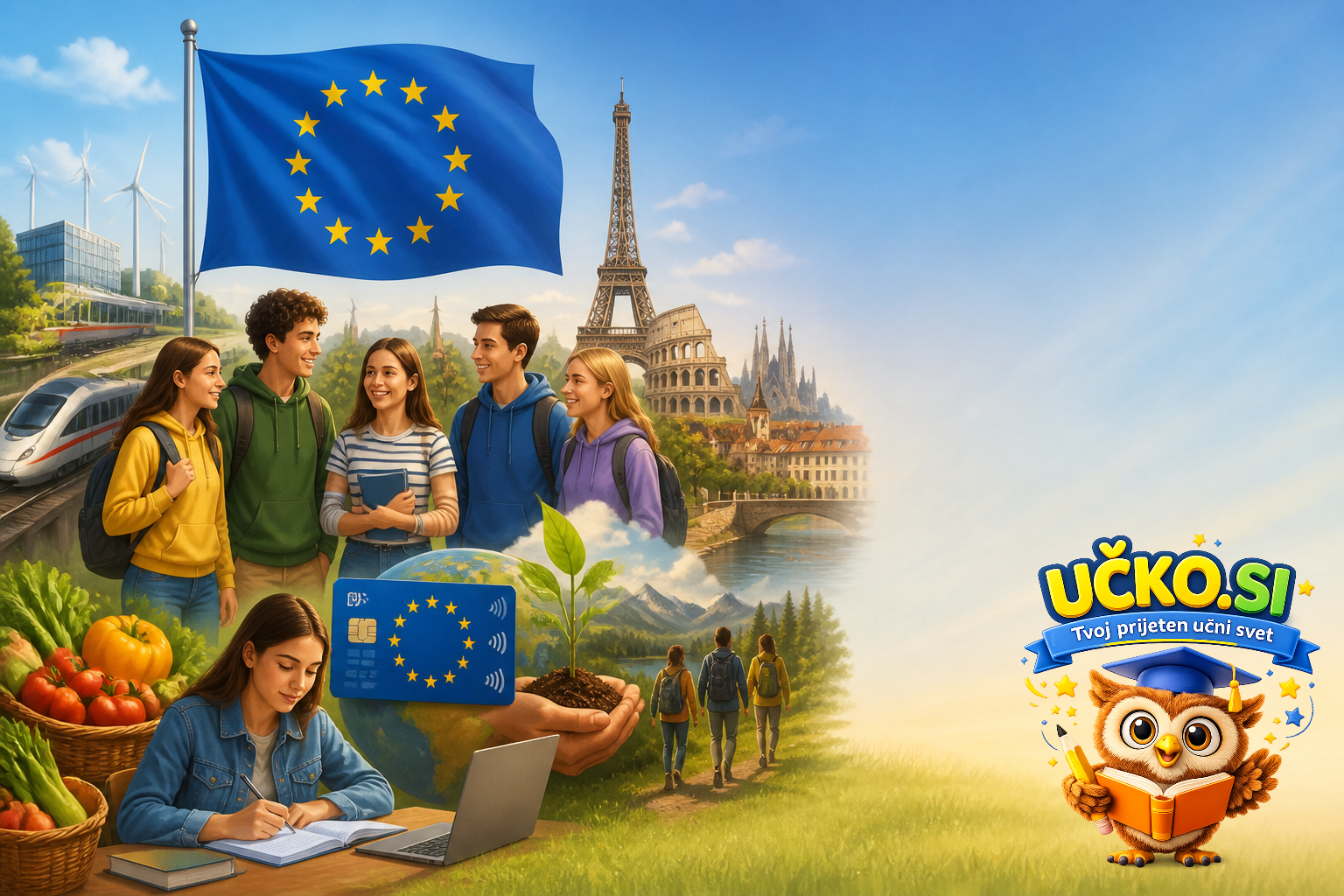 Ilustracija: Kaj nam prinaša članstvo v EU