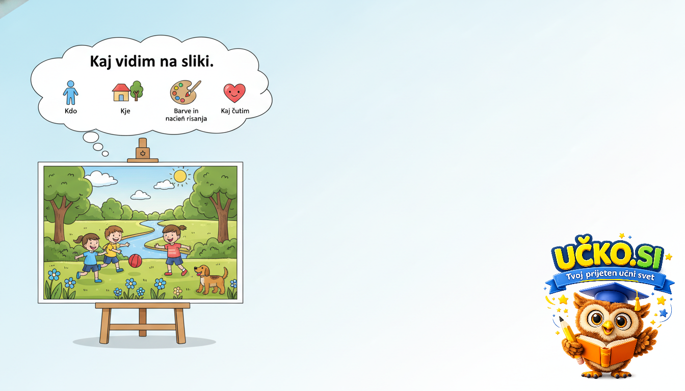 Ilustracija: Kaj vidim na sliki