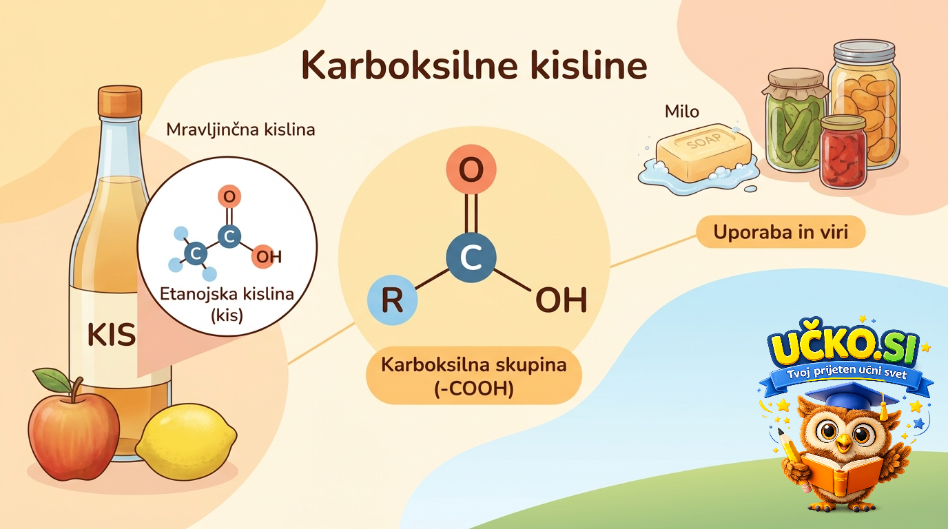 Ilustracija: Karboksilne kisline