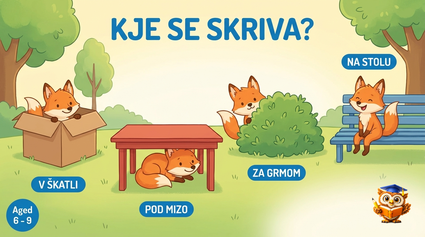 Ilustracija: Kje se skriva?