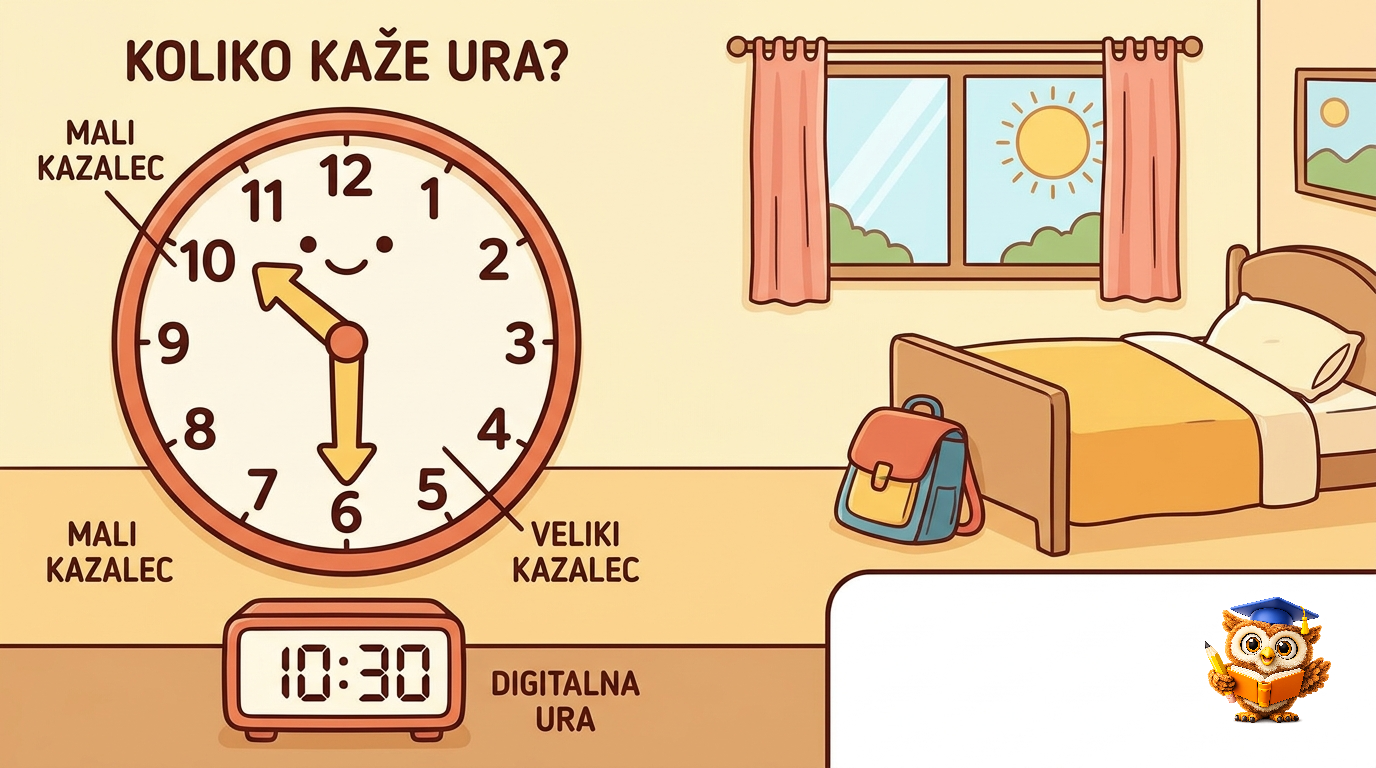 Ilustracija: Koliko kaže ura?