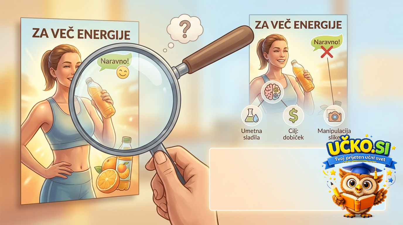 Ilustracija: Kritično vrednotenje oglasov