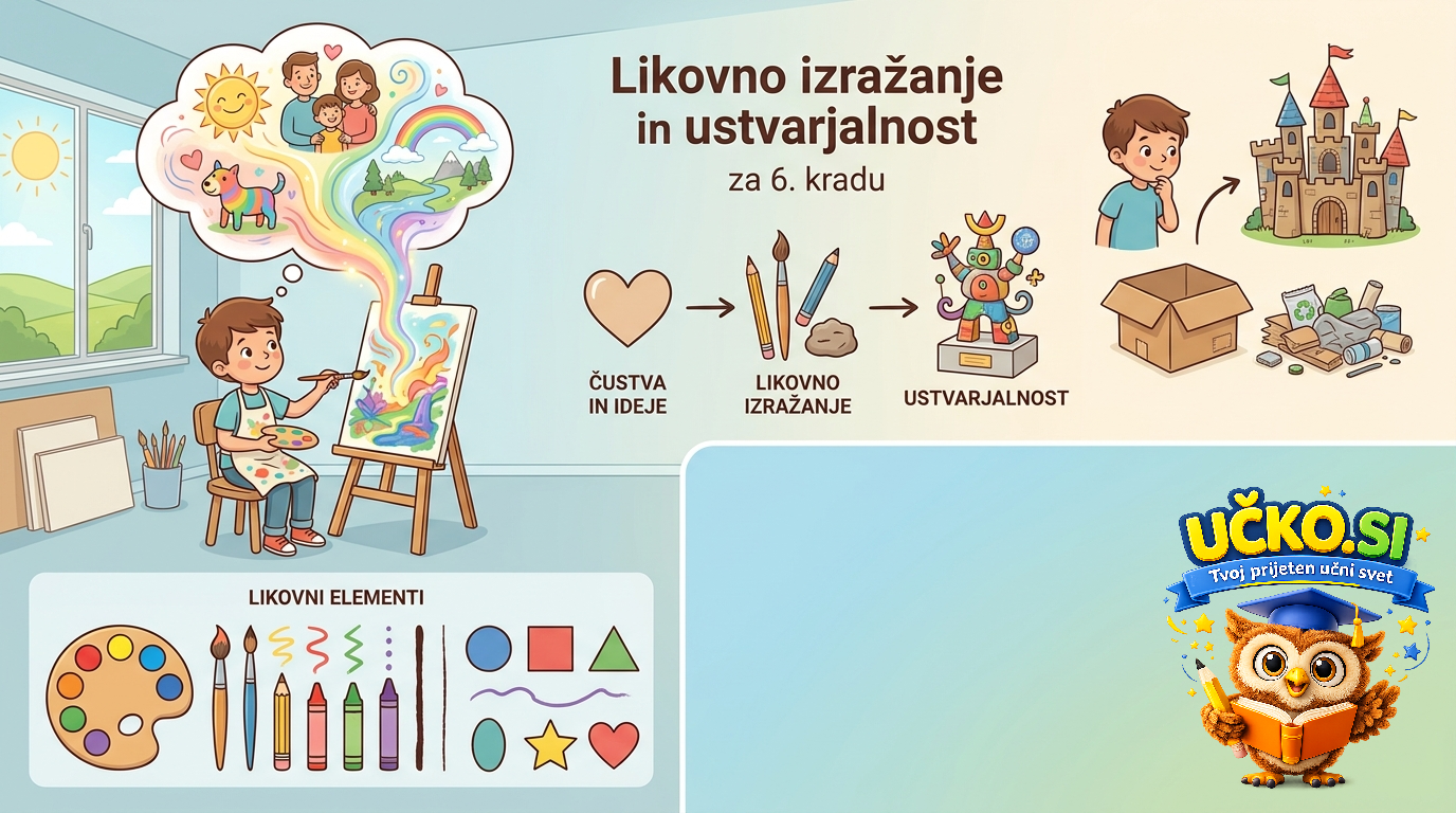 Ilustracija: Likovno izražanje in ustvarjalnost