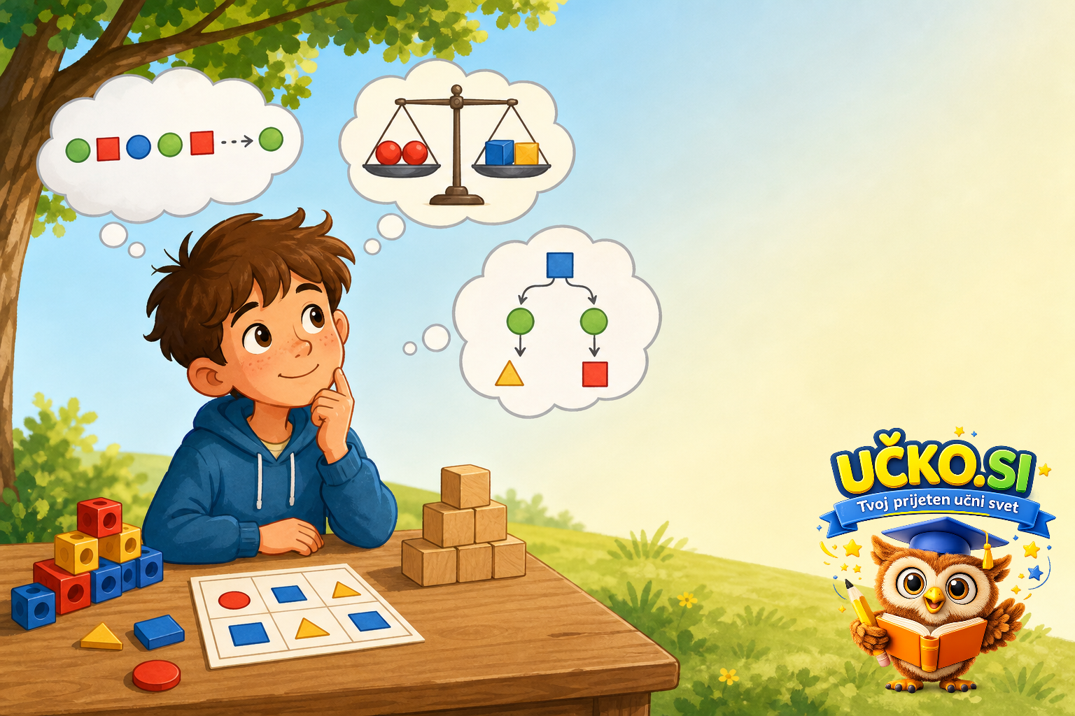 Ilustracija: Logika in matematično razmišljanje
