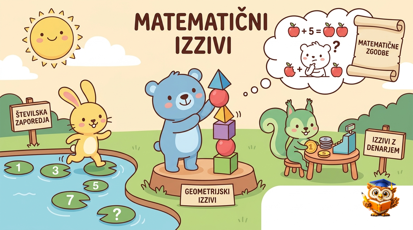 Ilustracija: Matematični izzivi