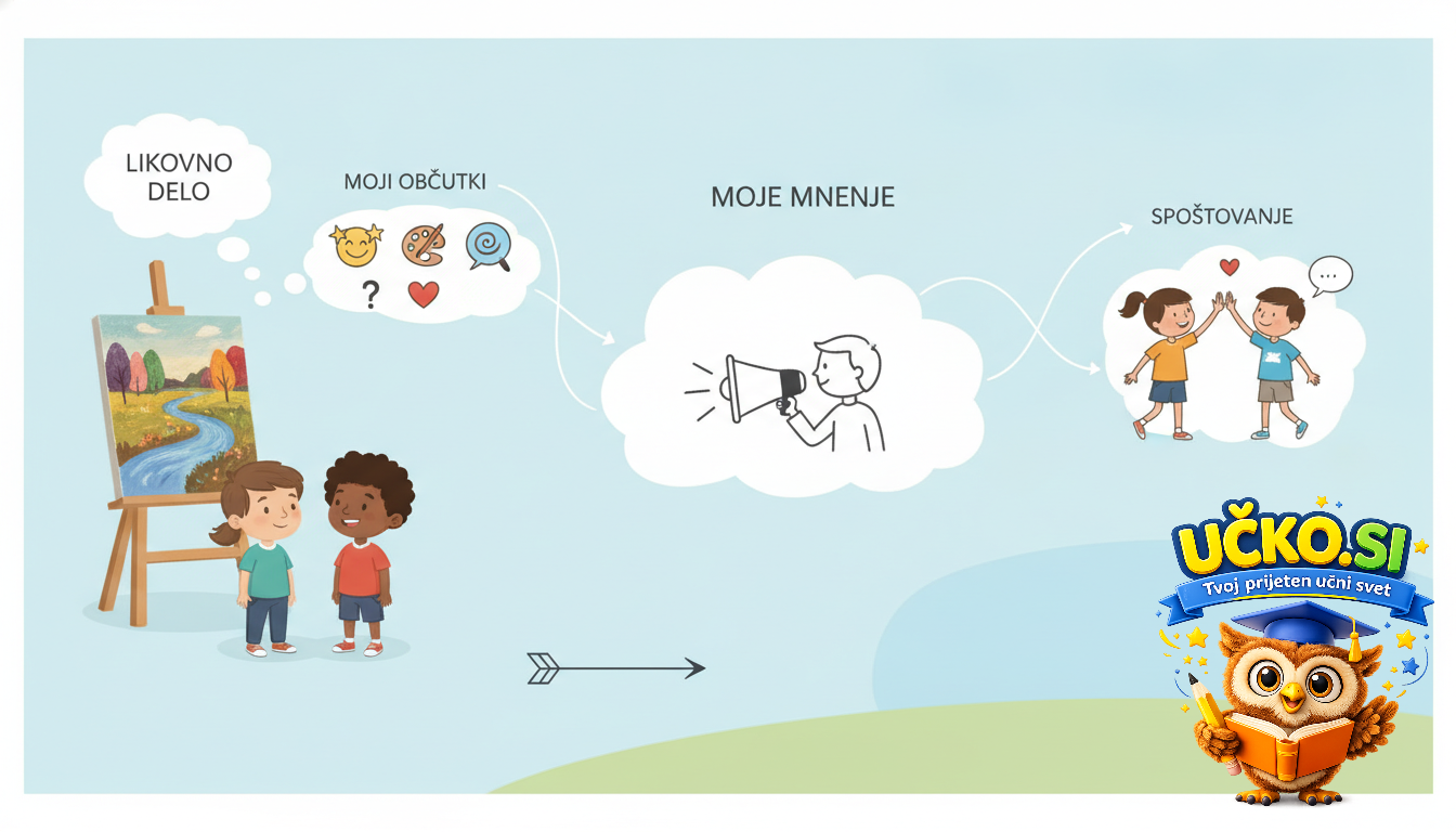 Ilustracija: Moje mnenje o likovnem delu