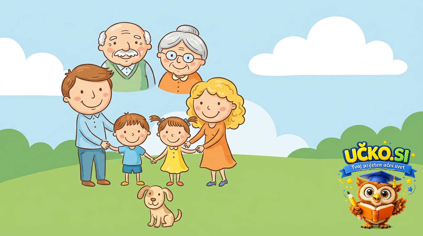 Ilustracija: My Family