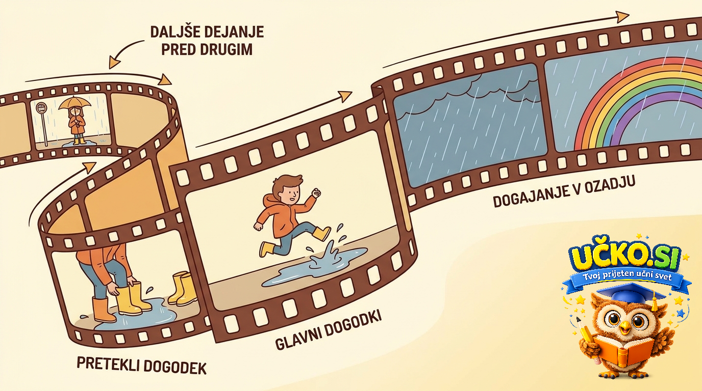 Ilustracija: Narrative tenses