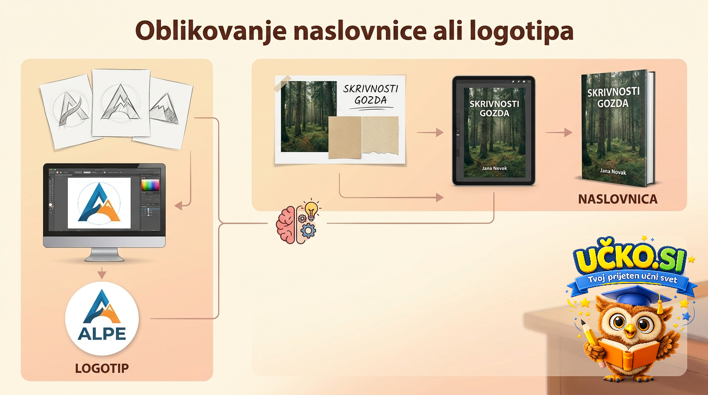 Ilustracija: Oblikovanje naslovnice ali logotipa