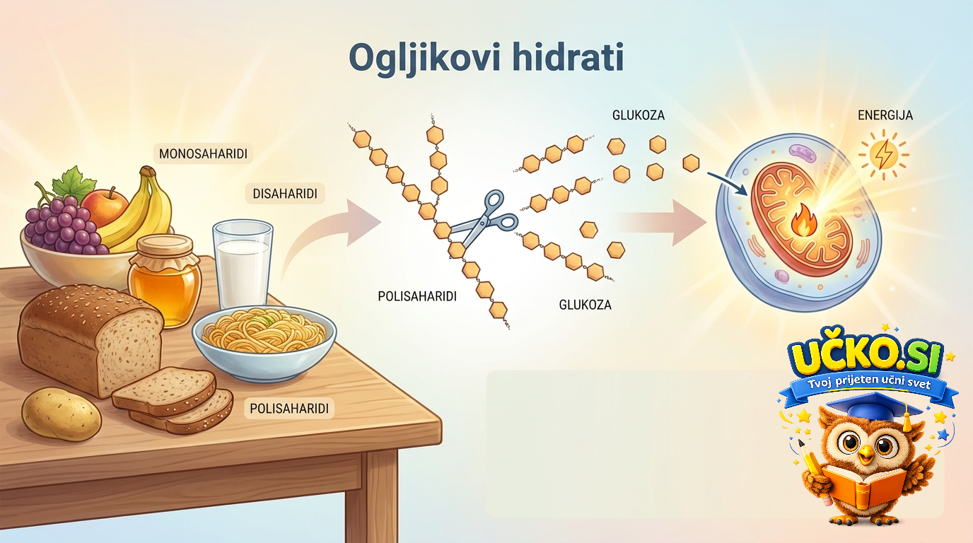 Ilustracija: Ogljikovi hidrati