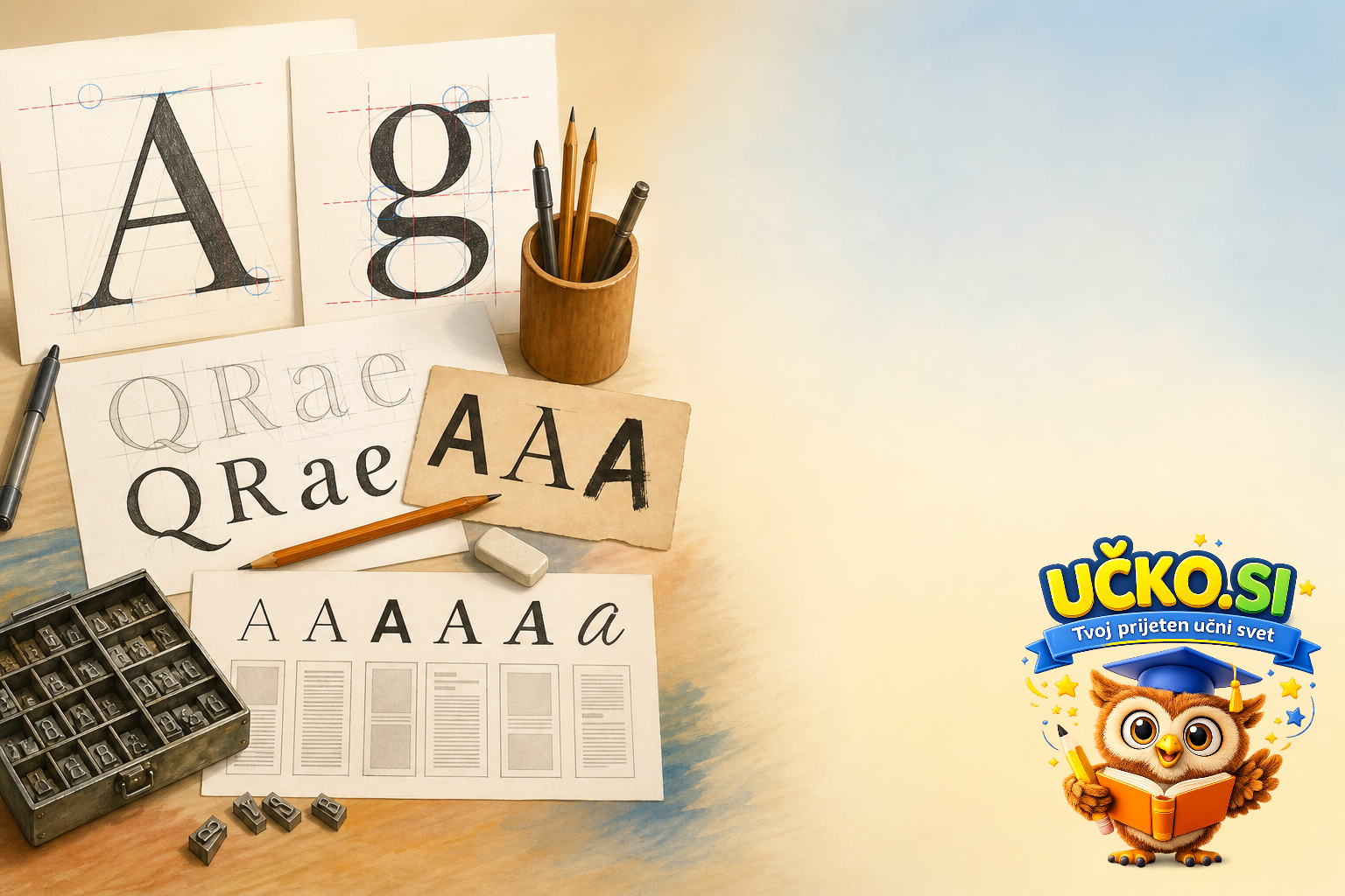 Ilustracija: Osnove tipografije