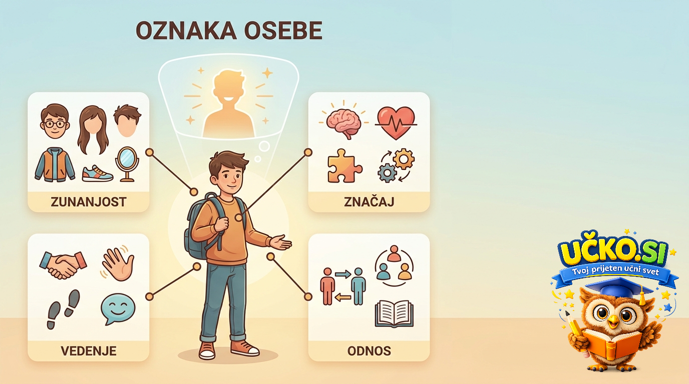 Ilustracija: Oznaka osebe