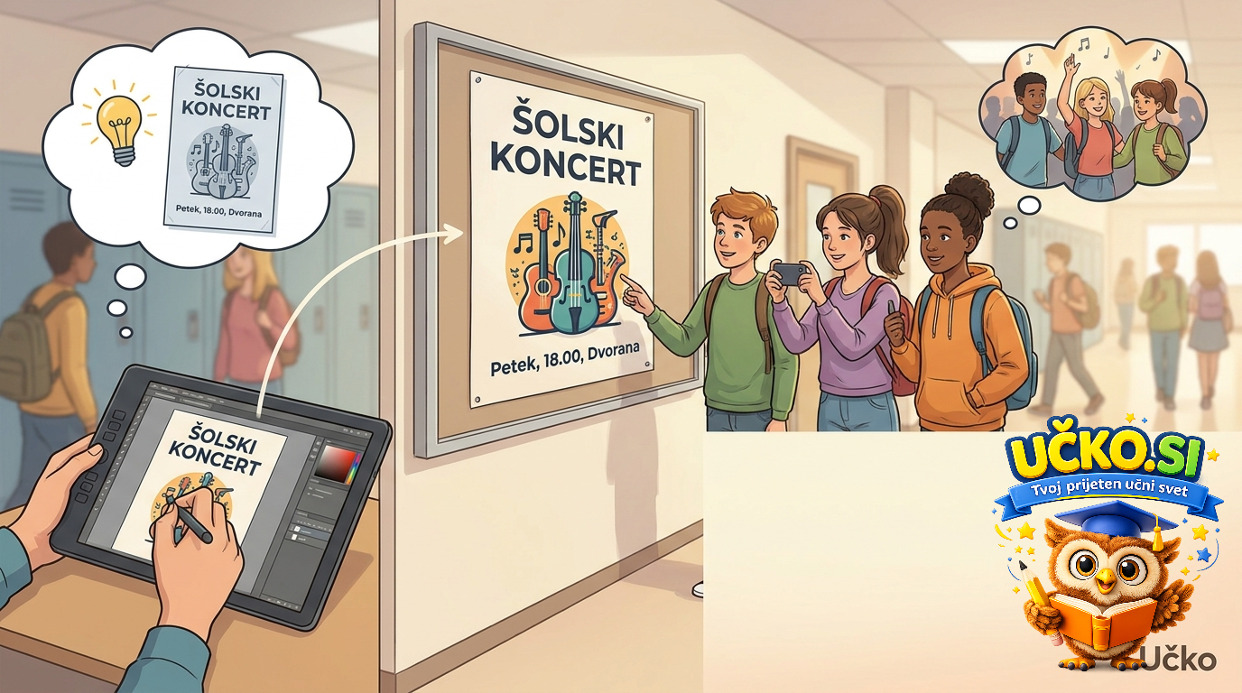 Ilustracija: Plakat kot sredstvo sporočanja