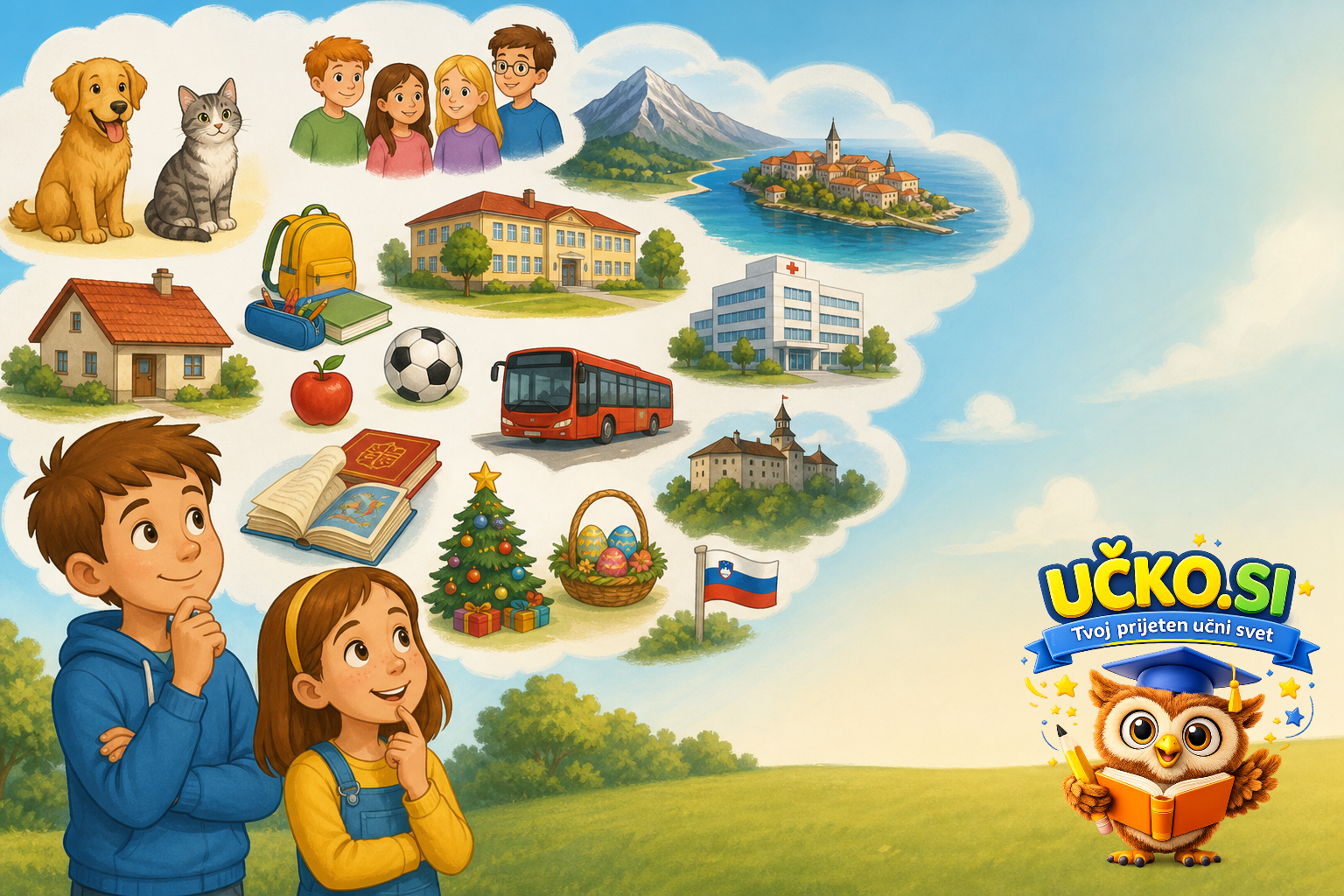 Ilustracija: Poimenovanja v vsakdanjem življenju