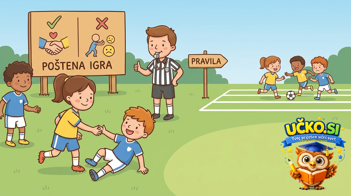 Ilustracija: Poštena igra in pravila v športu