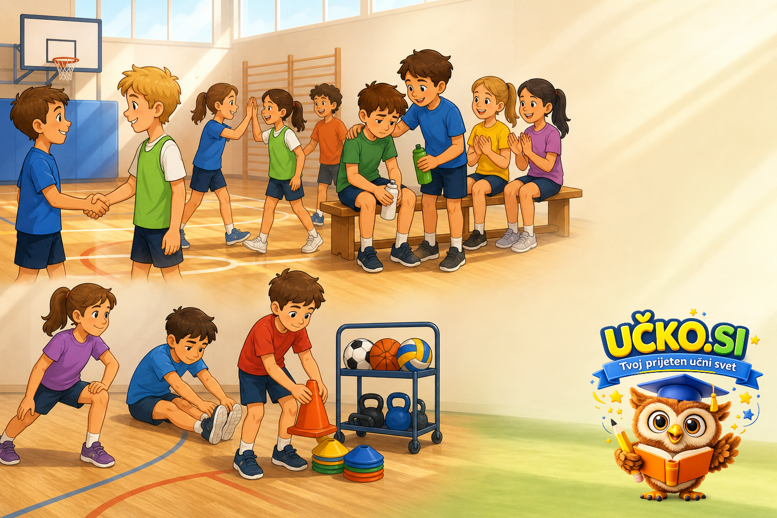 Ilustracija: Pravila športnega obnašanja