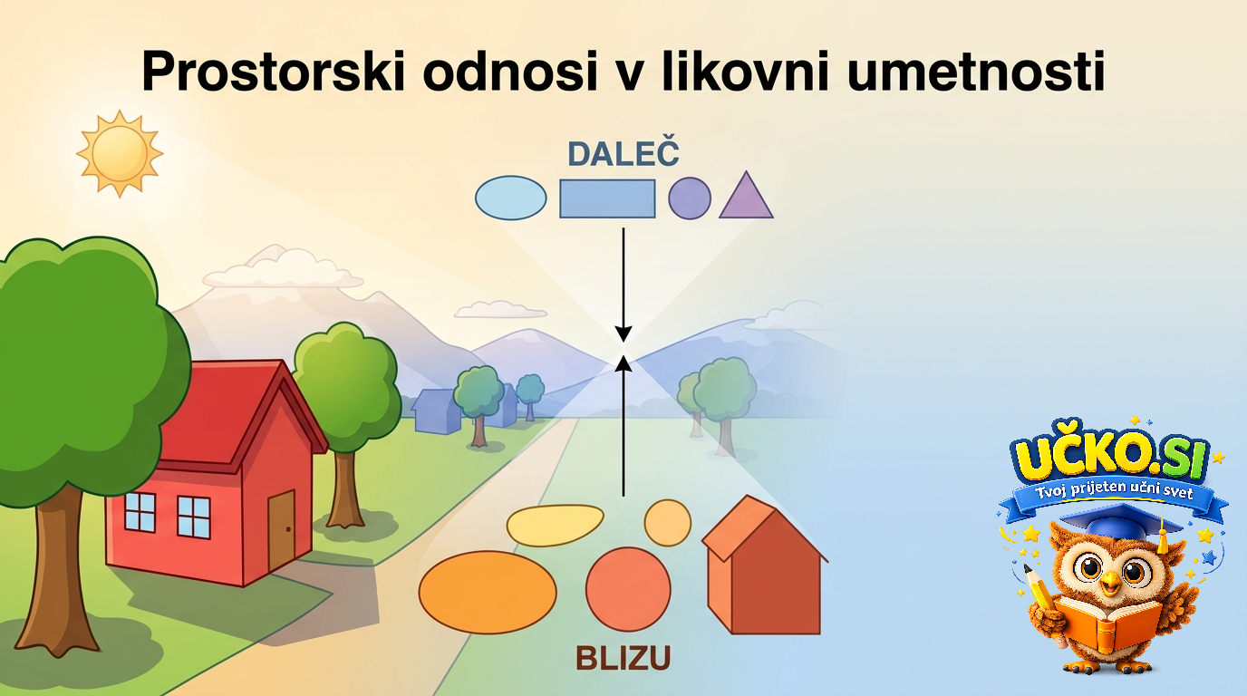Ilustracija: Prostorski odnosi v likovni umetnosti