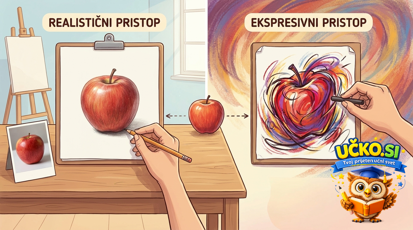 Ilustracija: Realistični in ekspresivni pristopi